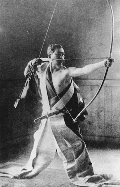 japanese-kyudo-archer-circa-1880
