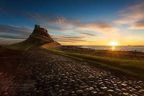 The Causeway to Holy Island