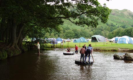 Fisherground campsite, Eskdale