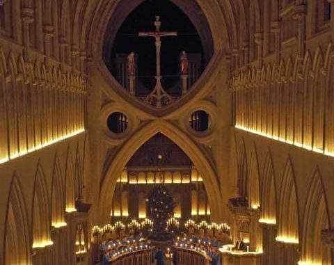 Wells Cathedral at the Scissor Arch