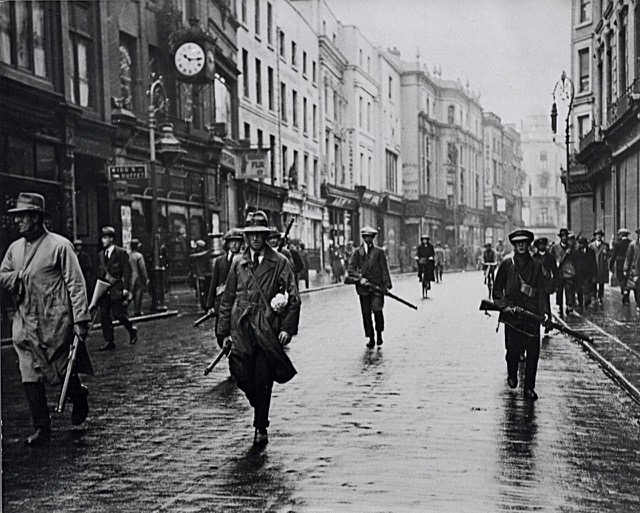 Civil War, Republican Irregulars on Grafton Street 1922