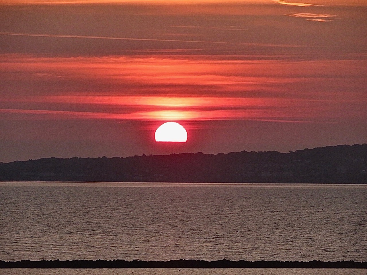 Sunrise over Howth